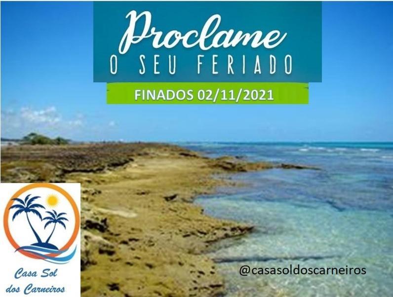 Casa Em Condominio Beira Mar Praia Dos Carneiros Tamandaré Exterior photo
